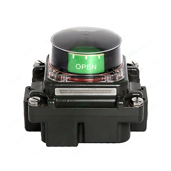 Pneumatic limit switch