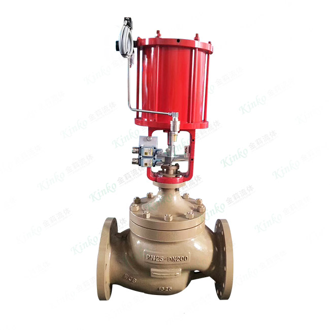 Pneumatic regulating valve