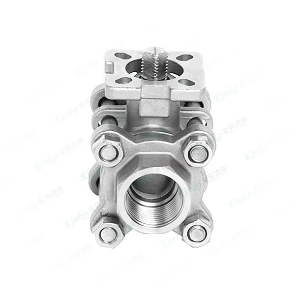 High platform ball valve