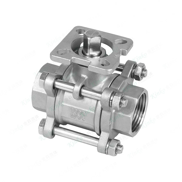 High platform ball valve