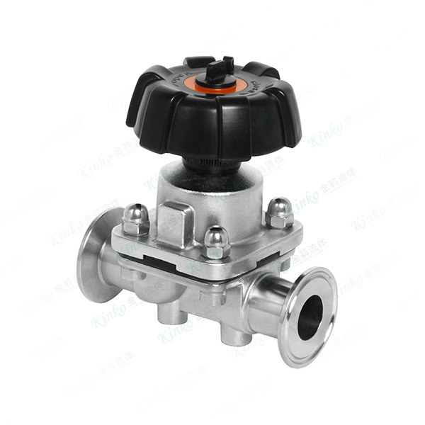 Stainless steel diaphragm valve