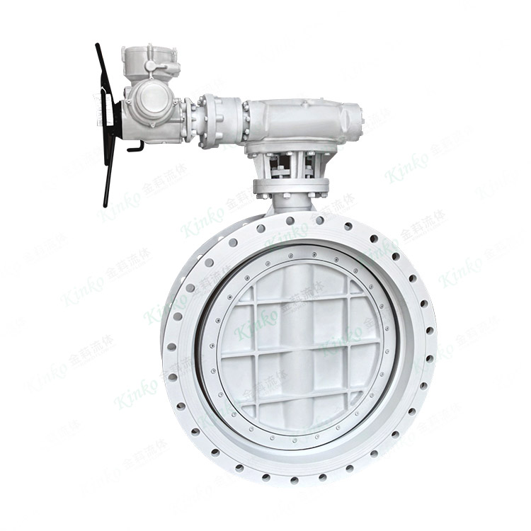 Electric flange butterfly valve