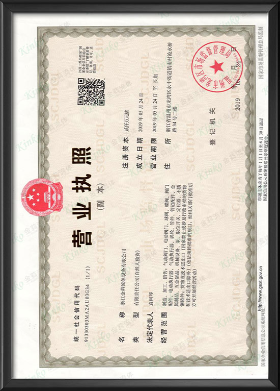 Business license